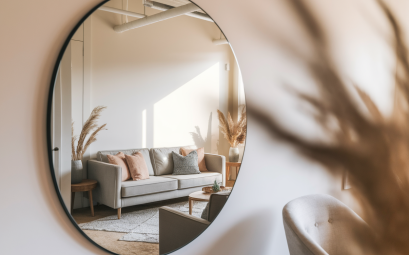 Comment utiliser des miroirs pour agrandir visuellement une petite pièce ?